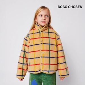 보보쇼즈 키즈 Sheepskin 바람막이 플리스 자켓 B225AC120