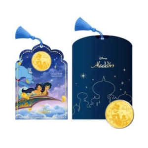 삼성금거래소  디즈니 알라딘 순금 코인 0.2g
