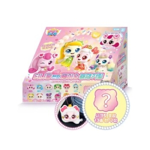 캐치티니핑 랜덤 페이스 봉제 키링