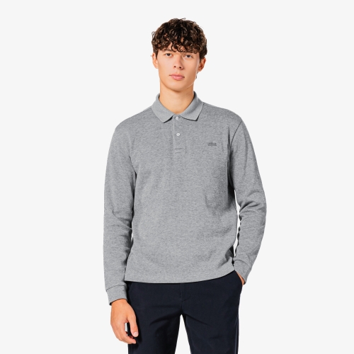 라코스테 AVE 남성 립조직 긴팔 폴로 셔츠 PH262E-55N_CCA