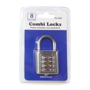 콤비락  HNUP8146 버튼자물쇠8번 CL-504 버튼다이얼 사물함열쇠