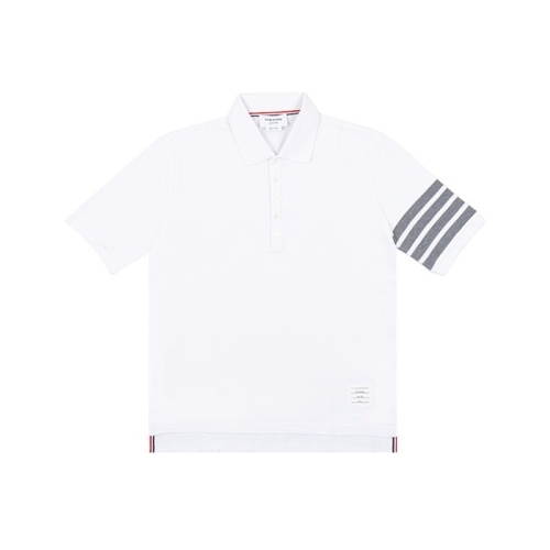 톰브라운 남성 4바 폴로 반팔티셔츠_MJP136G-07976-100