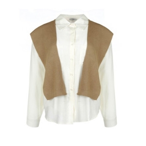 레코브 니트 숄더셋업 셔츠 LC31CXNB528S