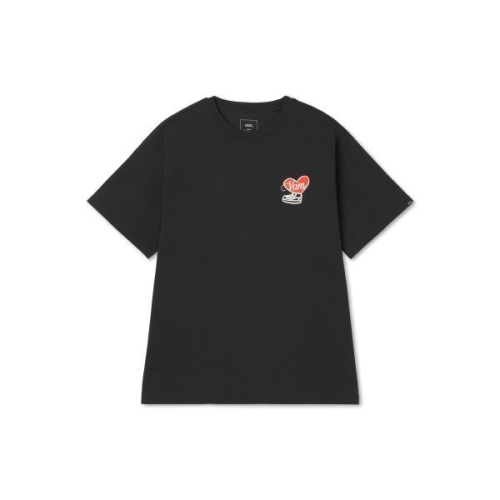 반스 XOXO GFX 반소매 티셔츠 블랙 VN000NF5BLK1 787822