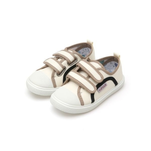 불라디 벨크로 컬러 믹스 스니커즈 블랙+베이지 VU2VCXK0BK 유아동 키즈스니커즈