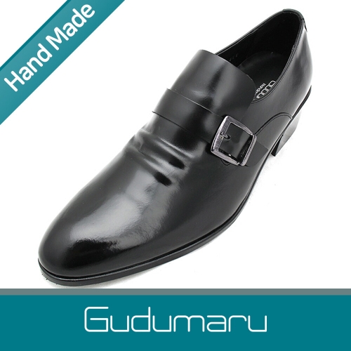 구두마루 4cm 키높이구두 ---천연소가죽 남성 정장 구두 수제화 GDL704512K 245mm 245