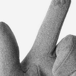 체리쉬 여성용 그레이 터치 리본 장갑 여자 겨울 WFIKBPG 35426871