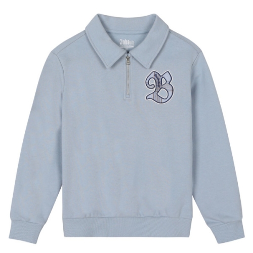 NBA 아플리케 자수 반집업 맨투맨 K233TS030P20_DJ