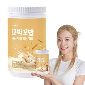 비브리브 꼬박꼬밥 고단저당 미숫가루 400g