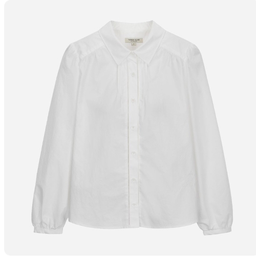 써스데이아일랜드 여성 플라워자수 셔츠형 블라우스 T256MBL133W