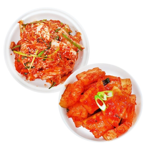 한상궁김치 겉절이 2kg + 석박지 2kg