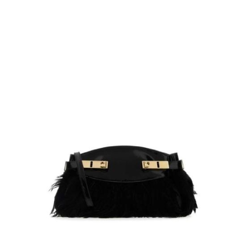 페라가모 블랙 숄더백 2193705