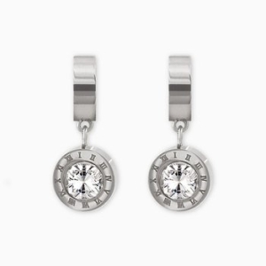 폭스타일  롱 큐빅 귀걸이 30대 레터 국산 악세사리 기념품 주얼리 가방 지갑