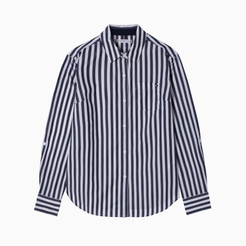 타미힐피거 여성 클래식 스트라이프 셔츠 T22F7WSH052WT1