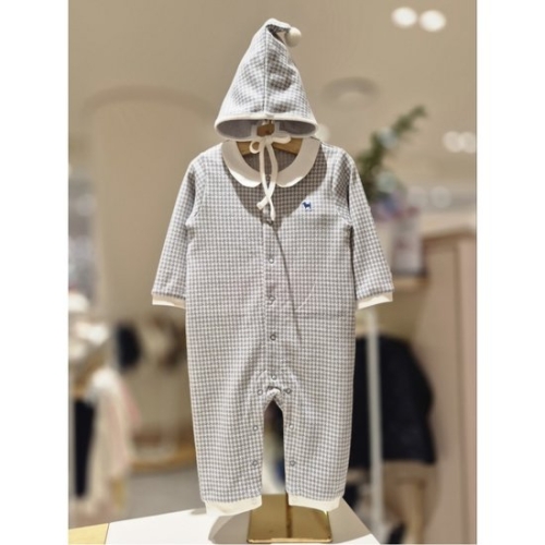 블루독베이비 10 GR 클래식체크세트우주복 45C7004113