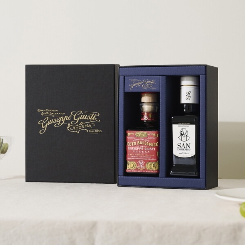 주세페주스티 엑스트라버진 올리브오일 250ml + 3메달 Cubic 발사믹식초 250ml