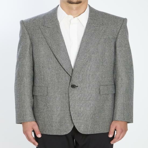 생로랑 자켓 837196 BLACK