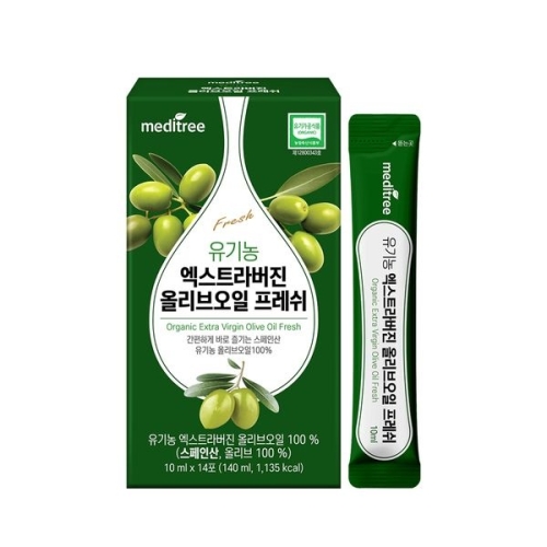 메디트리 유기농 엑스트라버진 올리브오일 프레쉬 스틱 140ml(10mlx14포)