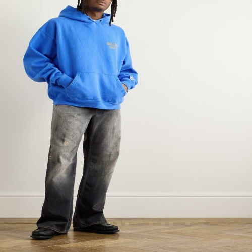 갤러리 댑 90S 오버사이즈 로고 코튼-저지 후드 GDLH-50025 B0081768787