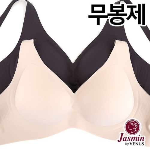 자스민 by 소프트터치 젤리퓨징 프리컷 패드고정 누디브라1종 JBRA031 S-XL