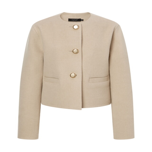 질스튜어트 뉴욕우먼 뉴욕 여성 JSCO4D160I4 품절임박 베이지 멜란지 울캐시미어