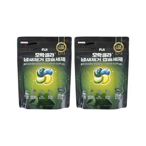 피지(FIJI) 모락셀라 냄새제거 캡슐세제 20개입