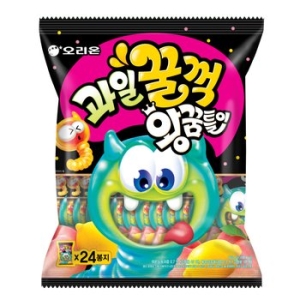 오리온  과일꿀꺽 왕꿈틀이 840g