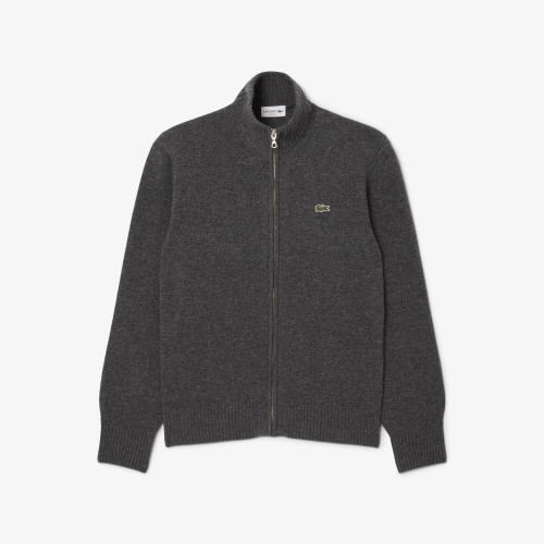 라코스테 남성 방모 풀집업 가디건_AH5181-55N 050