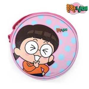 핑크  흔한남매 원형크로스 코코브레인 캔디 WFJKIM3