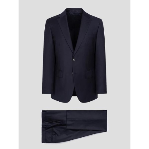로가디스 SMART 4 울 솔리드 레귤러 핏 수트 세트 네이비 PS00135518R