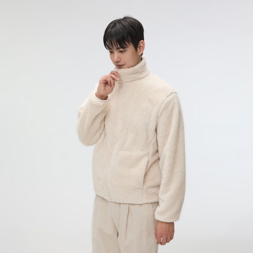 스파오 베이직 퍼플리스 집업 SPFZF4TC01 747658