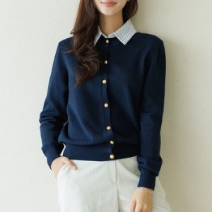 비스코스 셔팅 셔츠카라가디건 CAE5002_YC