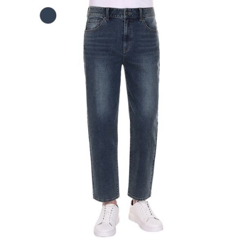 게스 남성 MBL톤루즈 크롭 스트레이트 진 KO4D01C3