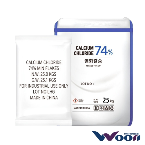 조이라이프 제설용 중국산 염화칼슘 25kg