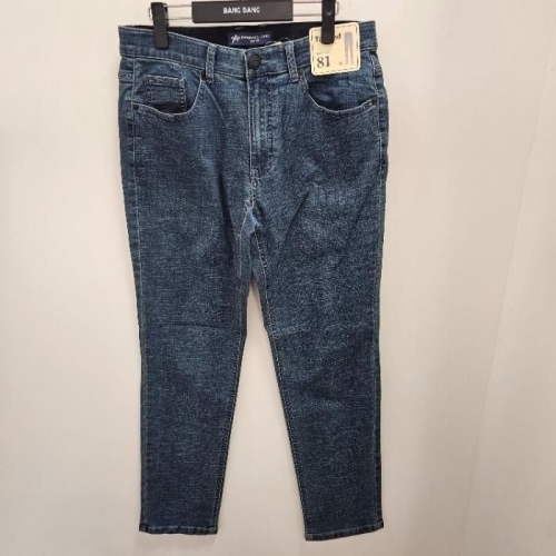 뱅뱅 HC07 남성 인밴드 테이퍼드핏 데님팬츠 NQL790
