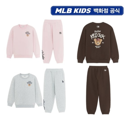 MLB키즈 S2C01 스트릿 메가베어 맨투맨 세트 7AS2C0154