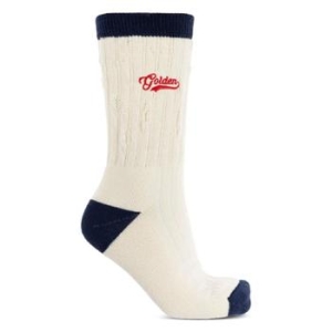 골든구스 로고 자수 양말 GUP02372P002206 T