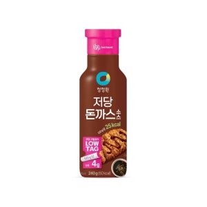 청정원 저당 돈까스소스 240g