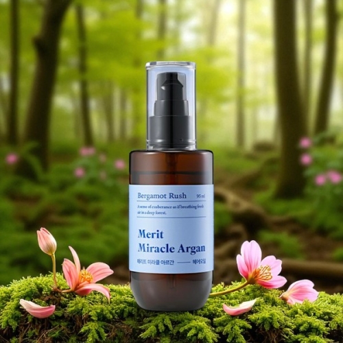 메리트 미라클 아르간 오일 베르가못 러쉬 95ml