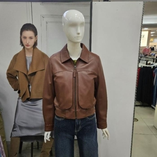 Ab.f.z DP01 천연양가죽시보리숏재킷 AFZ4FFL6J