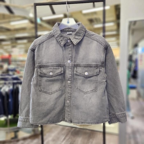 에스핏 세미크롭 데님 자켓 / SJZ509FJJK40