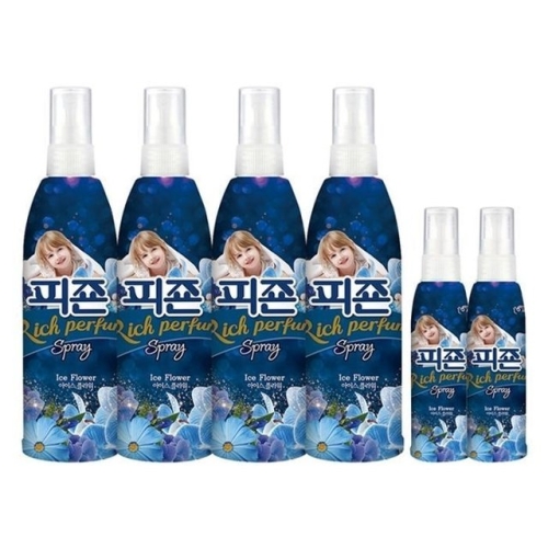 피죤 섬유탈취제 시그니처 아이스플라워 200ml 2개 + 80ml
