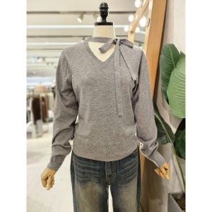 리안뉴욕 F/W V넥리본포인트니트 RTIKPOGA030