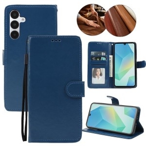 갤럭시 호환 삼성 호환 A16 5G 케이스 자기 플립 전화 Funda 가죽 커버 A SMA166B 카드 슬롯 Coque