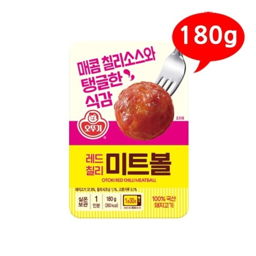 오뚜기 오즈키친 레드칠리 미트볼 180g