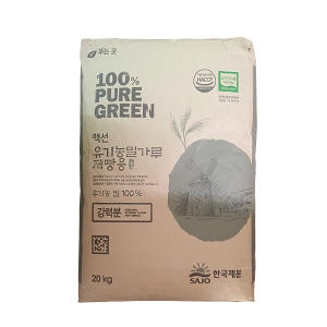 사조동아원 맥선 유기농 밀가루 제빵용 강력 20kg