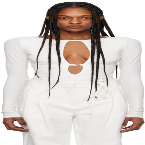 토브 화이트 제니퍼 바디수트 TVE014WHT White