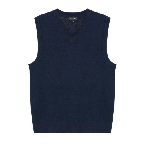 바쏘옴므 캐시미어 블렌디드 니트 베스트 WSZ3MW02A