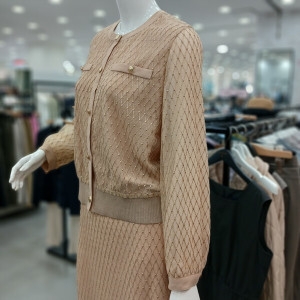 샤트렌 가디건 형 자켓 HCEFJK101_GN