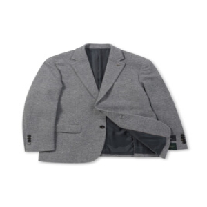 브렌우드 셀렉션 울블렌디드 투톤 조직 자켓 BRJBW25811GYX _IC